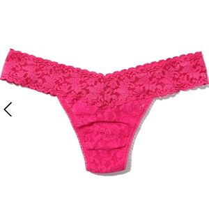 Hanky Panky Pink Lace Thong